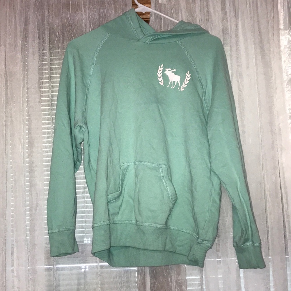Green  hoodie